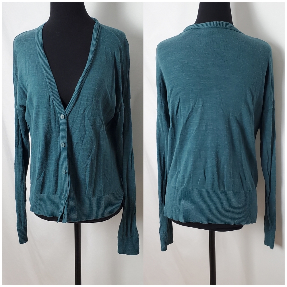 LOFT button cardigan